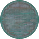 Misty Desert Turquoise Modern Rug