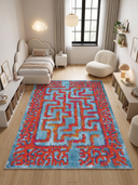 Coral Maze Kids Room Rug