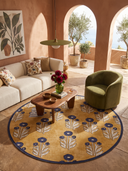Saffron Floral Rug