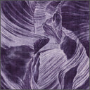 Layers Purple Modern Rug