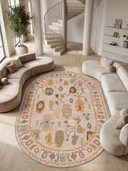 Nomad's Diary Beige Kilim Rug
