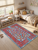 Coral Maze Kids Room Rug