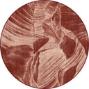 Layers Terracotta Modern Rug