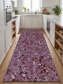 Lichen Fuchsia Modern Rug