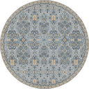 Shemse Blue Classic Bordered Rug