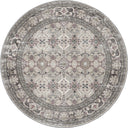 Memoir Gray Classic Bordered Rug