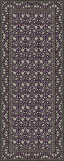 Mirrored Rose Pink Floral Classic Rug