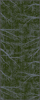 Night Sky Dome Green Modern Rug