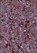Lichen Fuchsia Modern Rug