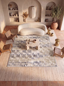 Dune Cream Beige Modern Rug
