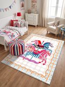 Carousel Kids Room Rug
