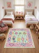 Cyan Green Classic Rug