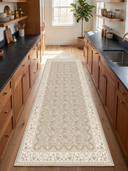Hatai Cream Classic Bordered Rug