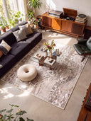 Desert Breeze Beige Modern Rug