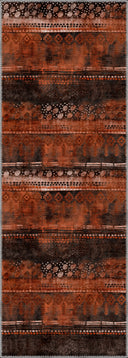 Caravan Terracotta Kilim Rug