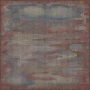 Misty Desert Orange Modern Rug
