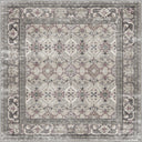 Memoir Gray Classic Bordered Rug
