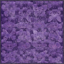 Monark Purple Animal Print Modern Rug