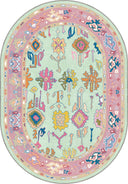 Cyan Green Classic Rug