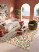 Royal Garden Cream Floral Rug