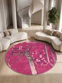 Berber Dream Pink Modern Rug