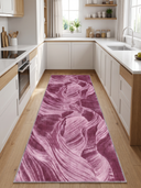 Layers Pink Modern Rug