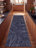 Night Sky Dome Navy Modern Rug