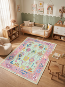 Cyan Green Classic Rug