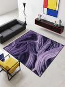 Ancient Juniper Purple Modern Rug