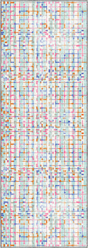 Pastel Squares Kids Room Rug