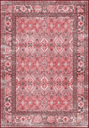 Memoir Fuchsia Classic Bordered Rug