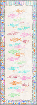 Colorful Fish Kids Room Rug
