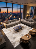 Silent Touch Modern Rug
