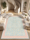 Minimal Maximalism Modern Bordered Rug