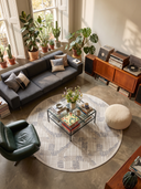 Linen Gray Modern Rug