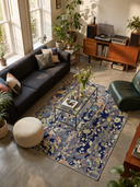 Lichen Yellow Modern Rug