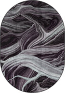 Ancient Juniper Plum Modern Rug
