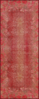 Spring Distressed Red Modern Rug