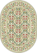 Royal Garden Cream Floral Rug