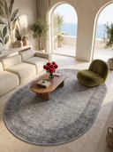 Tale Gray Classic Bordered Rug