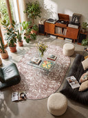 Leaves Dance Patterned Rug