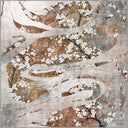 Cherry Blossom Dance Mustard Floral Rug