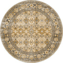 Memoir Yellow Classic Bordered Rug