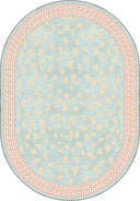 Minimal Maximalism Modern Bordered Rug