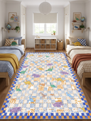 Mosaic Dinosaur Kids Room Rug
