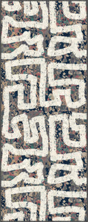 Path Cream Modern Rug