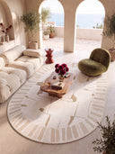 Wabi-Sabi Cream Modern Rug