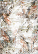 Lily Dream Beige Floral Rug
