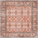 Memoir Orange Classic Bordered Rug