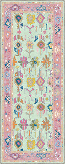 Cyan Green Classic Rug